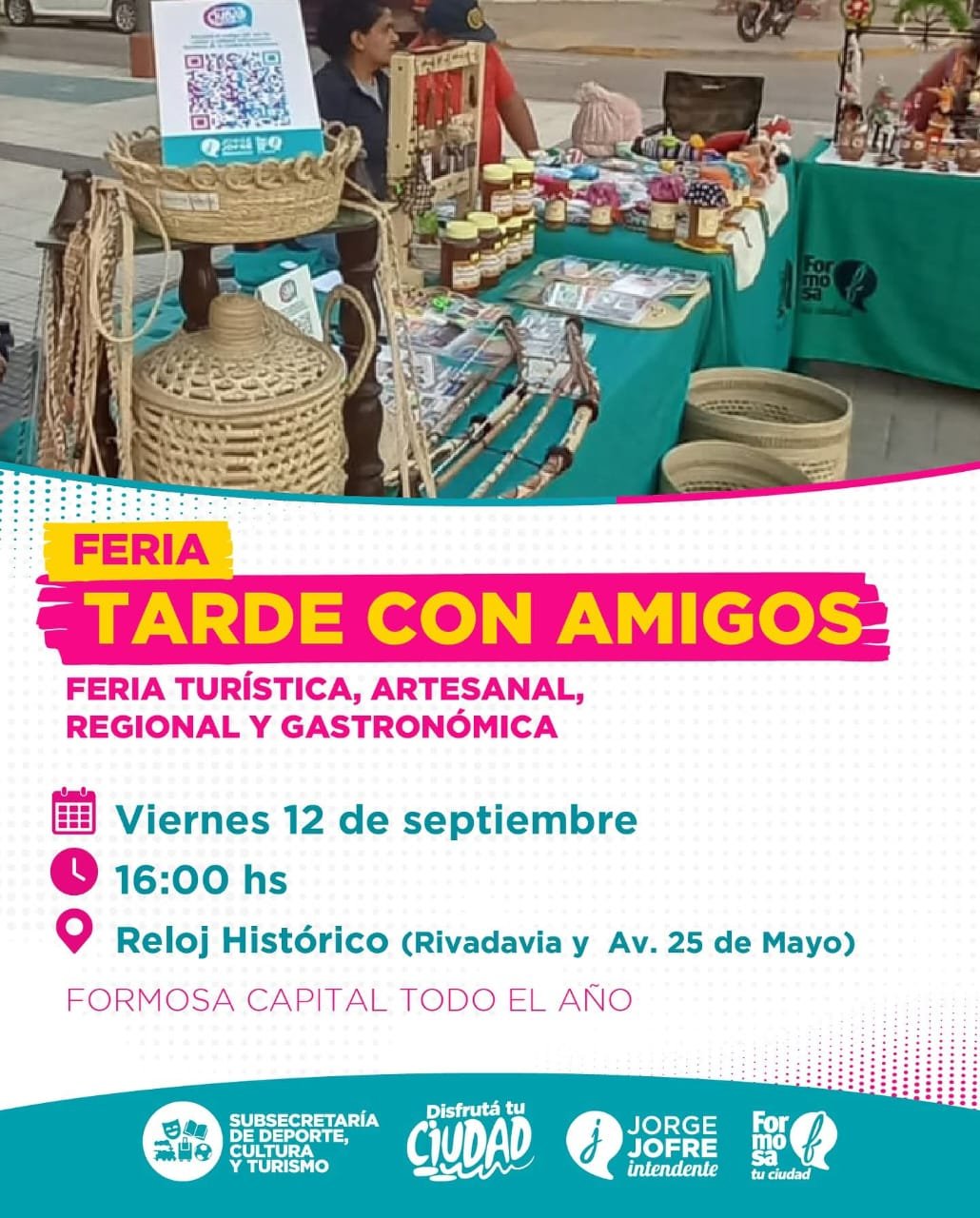 feria tarde con amigos