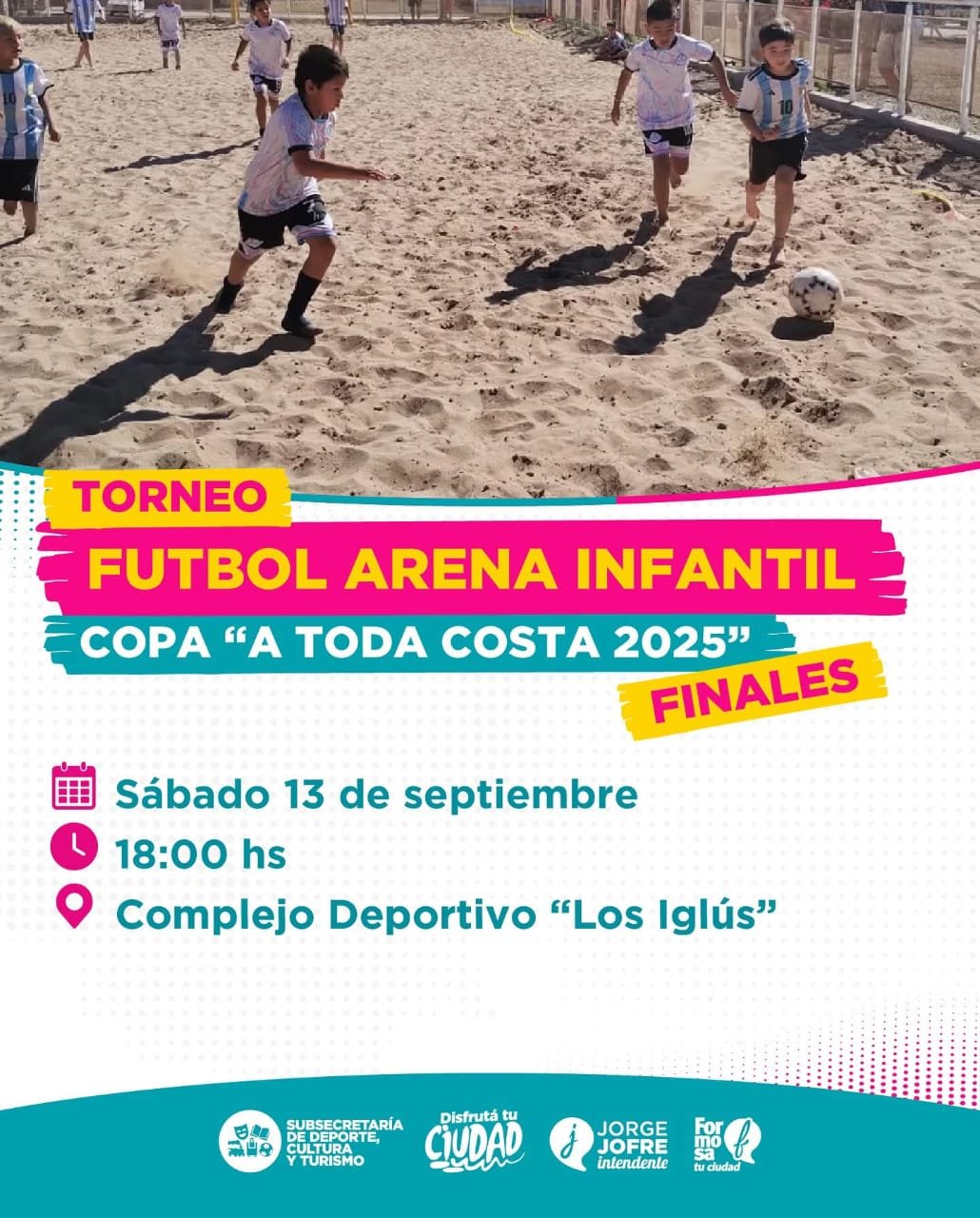 torneo fútbol arena infantil