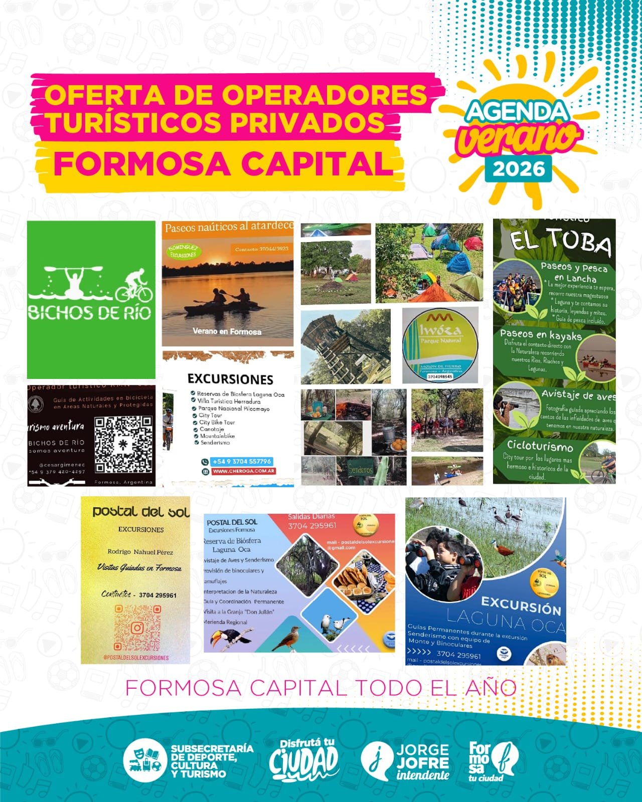 oferta de operadores turísticos privados