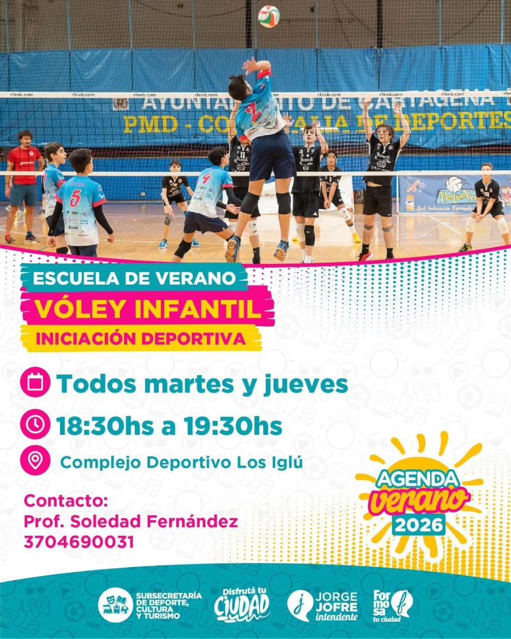 vóley infantil